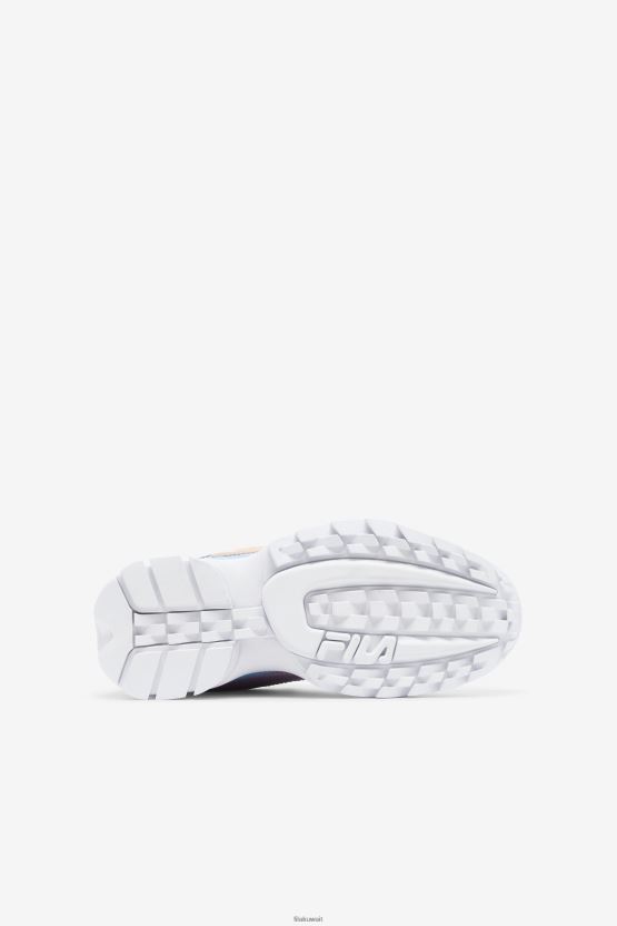 أزرق/أبيض/أوركيد للأطفال الصغار 2 فيلا بريميوم BX00H42196 أزرق/أبيض/أوركيد FILA