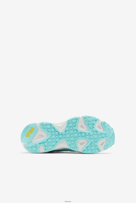 جهاز تتبع الأشعة للأطفال الصغار Apex Celandine/Blue/Blue Fila BX00H42273 بقلة الخطاطيف / الأزرق / الأزرق FILA