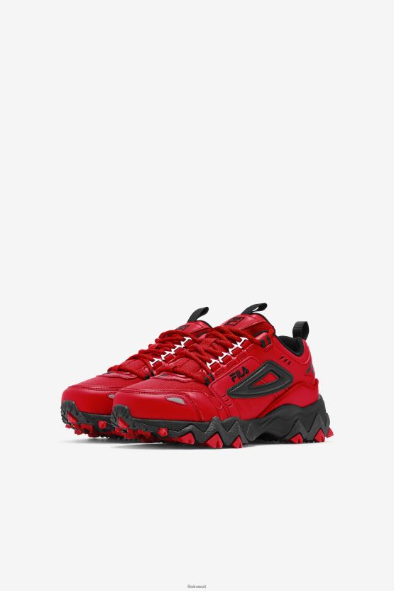 فيلا أوكمونت تي آر للأطفال الصغار باللون الأحمر/الأسود BX00H42272 أحمر/أسود FILA