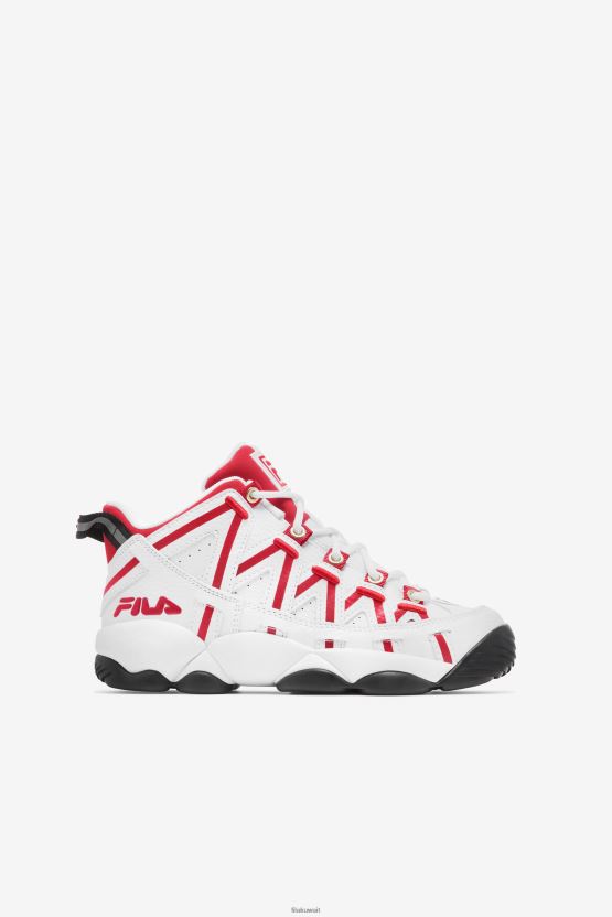 بيت مكدس للأطفال الصغار باللون الأبيض/الأحمر/الأسود BX00H42289 أبيض / أحمر / أسود FILA