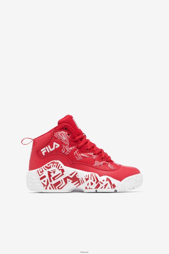فيلا أحمر/أبيض للأطفال الصغار mb BX00H42236 احمر ابيض FILA