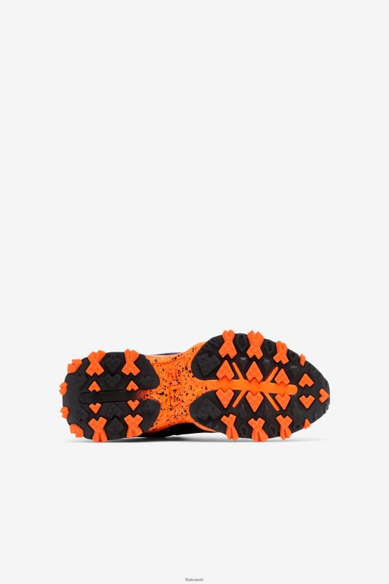 برتقالي/مدرج/أسود للأطفال الصغار oaktmont tr fila BX00H42262 برتقالي/مدرج/أسود FILA