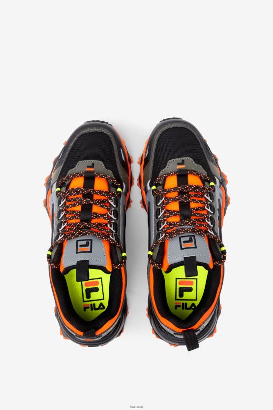 برتقالي/مدرج/أسود للأطفال الصغار oaktmont tr fila BX00H42262 برتقالي/مدرج/أسود FILA