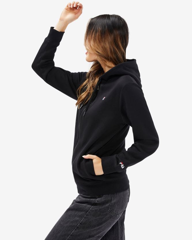 شارة فيلا سوداء للجنسين 2.0 بغطاء رأس بسحاب BX00H42644 أسود FILA
