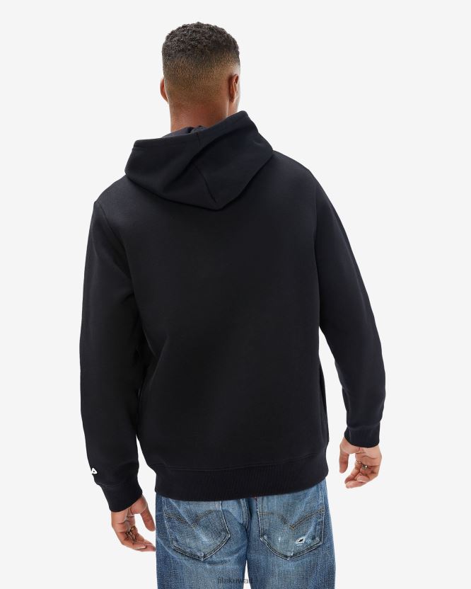 شارة فيلا سوداء للجنسين 2.0 بغطاء رأس بسحاب BX00H42644 أسود FILA
