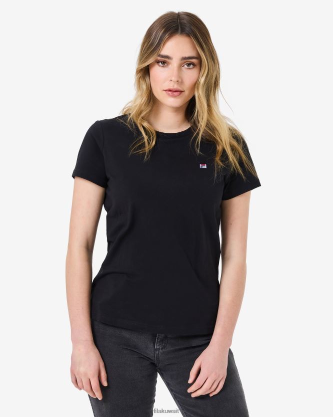 شارة فولارا فيلارا سوداء 2.0 تي شيرت BX00H42943 أسود FILA