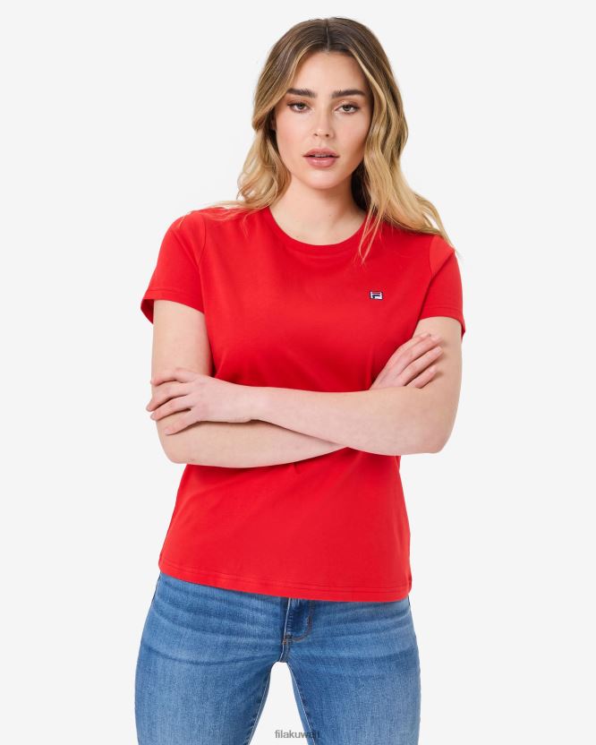 شارة فولارا 2.0 تي شيرت أحمر فيلا BX00H42945 أحمر FILA