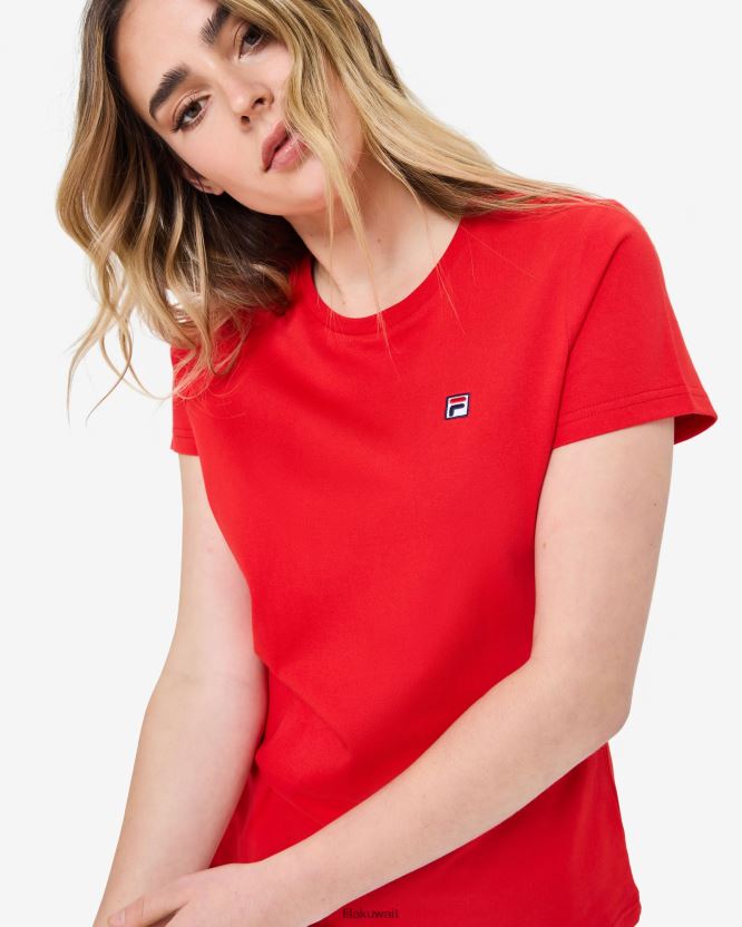 شارة فولارا 2.0 تي شيرت أحمر فيلا BX00H42945 أحمر FILA