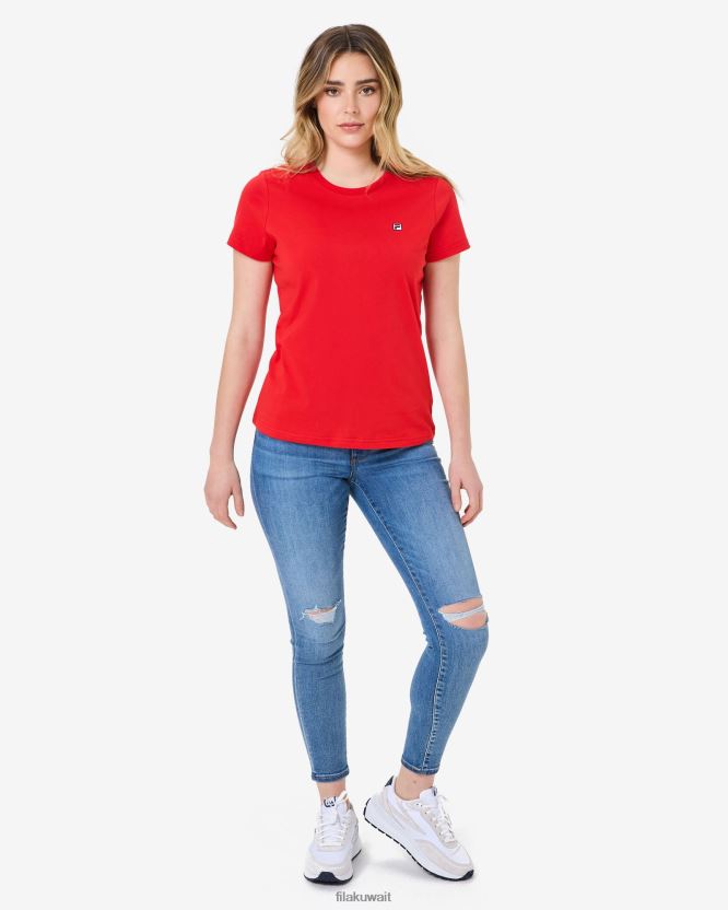 شارة فولارا 2.0 تي شيرت أحمر فيلا BX00H42945 أحمر FILA