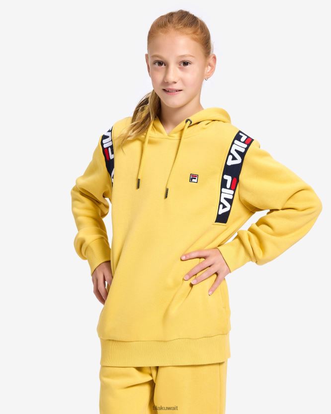 شارة طفل صفراء ضبابية 2.0 غطاء محرك السيارة فيلا BX00H43144 أصفر ضبابي FILA