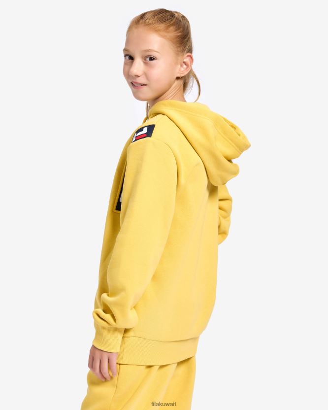 شارة طفل صفراء ضبابية 2.0 غطاء محرك السيارة فيلا BX00H43144 أصفر ضبابي FILA