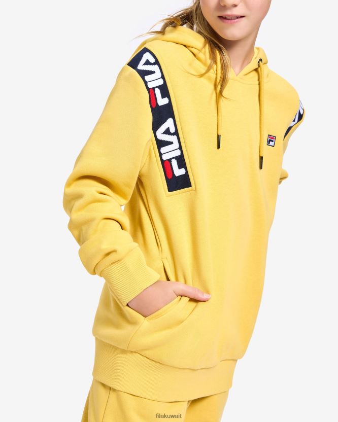 شارة طفل صفراء ضبابية 2.0 غطاء محرك السيارة فيلا BX00H43144 أصفر ضبابي FILA