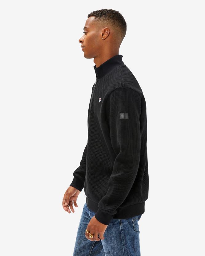 شارة الرجال السود 2.0 QTR ZIP FILA BX00H42604 أسود FILA