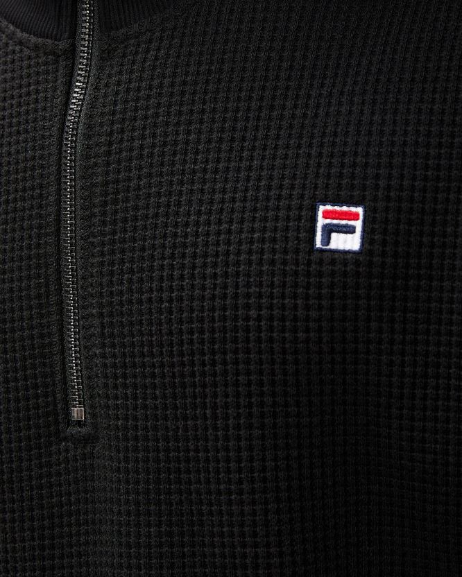 شارة الرجال السود 2.0 QTR ZIP FILA BX00H42604 أسود FILA