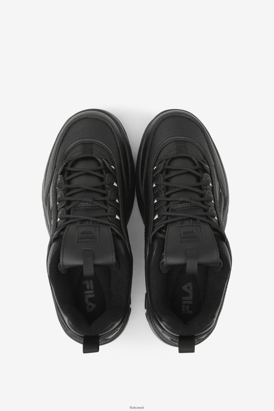 حذاء نسائي أسود من فيلا 2 إسفين BX00H41138 أسود FILA