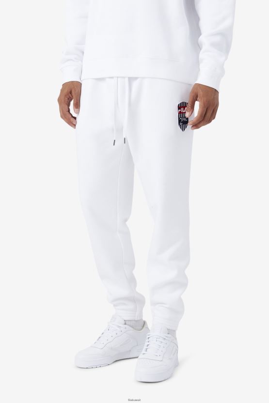 الأبيض فيلا 2pac التصحيح jogger BX00H4897 أبيض FILA