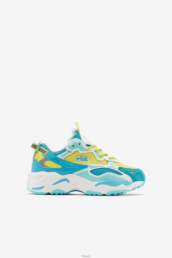 جهاز تتبع الأشعة للأطفال الكبار Apex Fila Celandine/Blue/Blue BX00H42156 بقلة الخطاطيف / الأزرق / الأزرق FILA