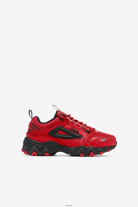 فيلا أوكمونت تي آر فيلا للأطفال الكبار باللون الأحمر/الأسود BX00H42142 أحمر/أسود FILA
