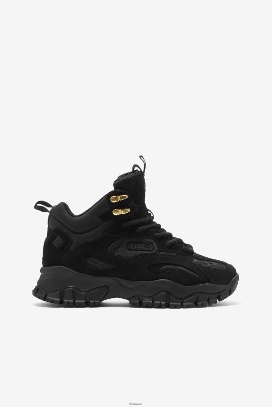 حذاء Ray Tracer TR 2 Mid Fila للأطفال باللون الأسود BX00H42162 أسود FILA