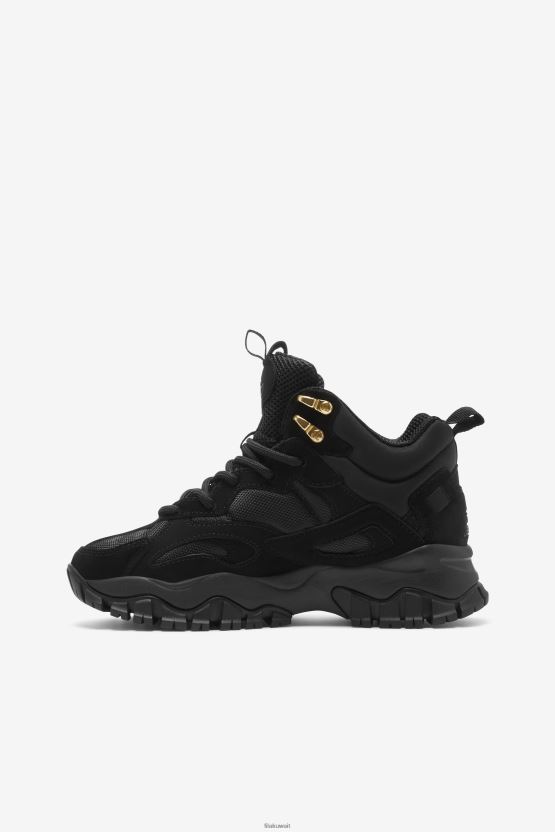 حذاء Ray Tracer TR 2 Mid Fila للأطفال باللون الأسود BX00H42162 أسود FILA