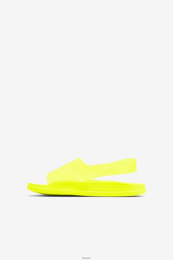 شريحة Saveeno للأطفال الكبار باللون الأصفر من Fila BX00H42176 أصفر FILA