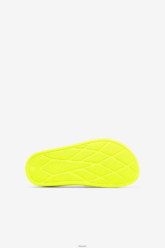 شريحة Saveeno للأطفال الكبار باللون الأصفر من Fila BX00H42176 أصفر FILA