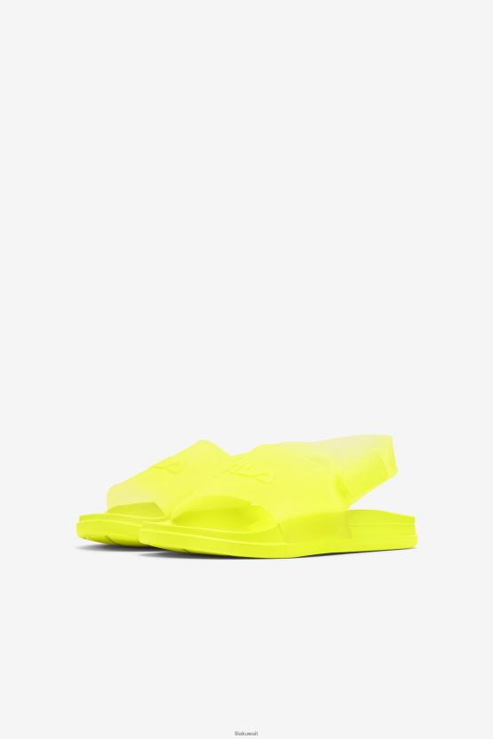 شريحة Saveeno للأطفال الكبار باللون الأصفر من Fila BX00H42176 أصفر FILA