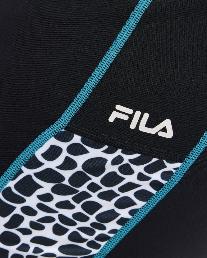 ريبيكا للسيدات 3/4 فيلا سوداء ضيقة BX00H42849 أسود FILA