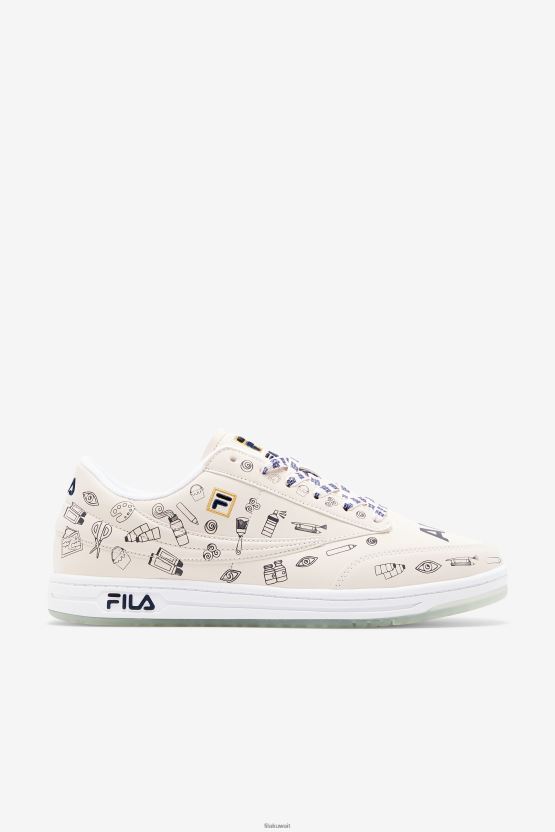 فيلا جيت ستريم/رمادي غامق/أسود تنس 88 × المتحف BX00H4106 تيار نفاث / رمادي غامق / أسود FILA