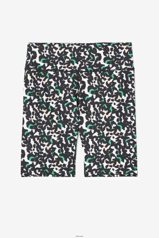 شورت دراجة فورزا فورزا 8 بوصة من بلاك أنيمال BX00H41953 حيوان أسود FILA