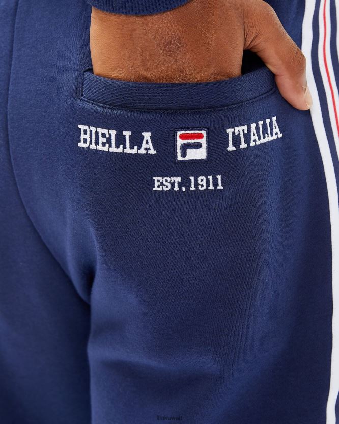 بنطال رياضي Aemero للرجال من Fila، كحلي BX00H42659 القوات البحرية FILA