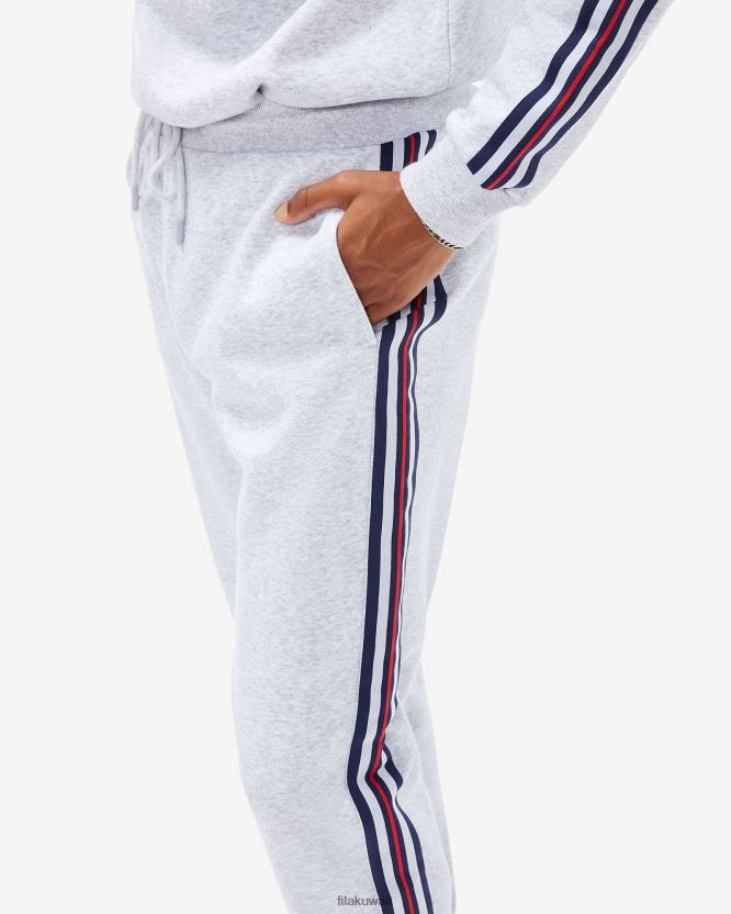 بنطال رياضي Aemero Fila باللون الرمادي الفاتح للرجال من Marle BX00H42658 مارل رمادي فاتح FILA