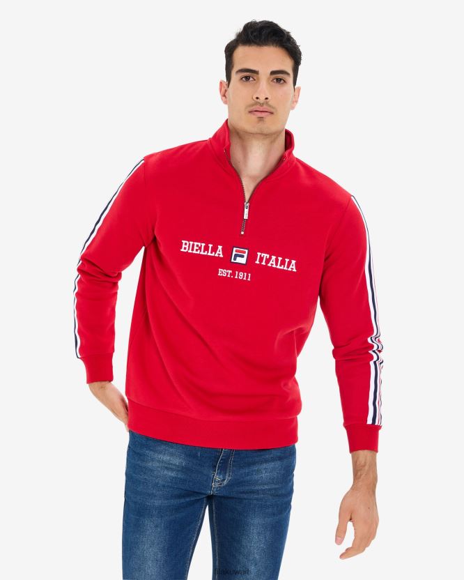 حذاء Aemero QTR بسحاب أحمر للرجال من Fila BX00H42623 أحمر FILA