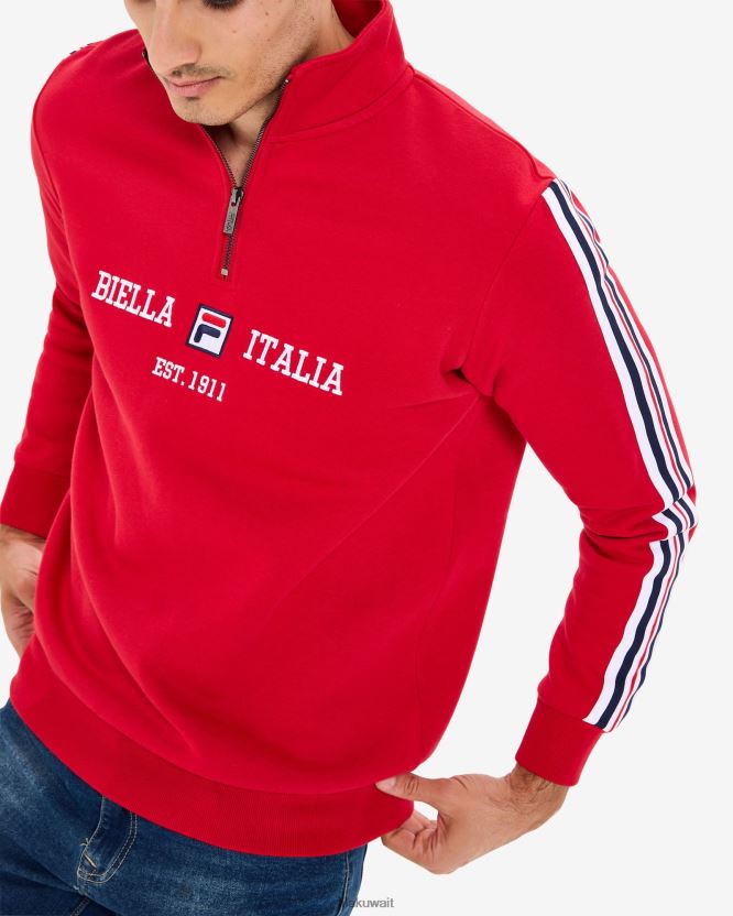 حذاء Aemero QTR بسحاب أحمر للرجال من Fila BX00H42623 أحمر FILA