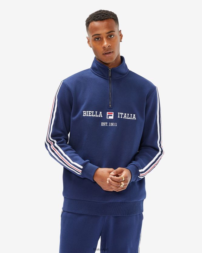سحاب Aemero QTR للرجال من New Navy Fila BX00H42595 البحرية الجديدة FILA