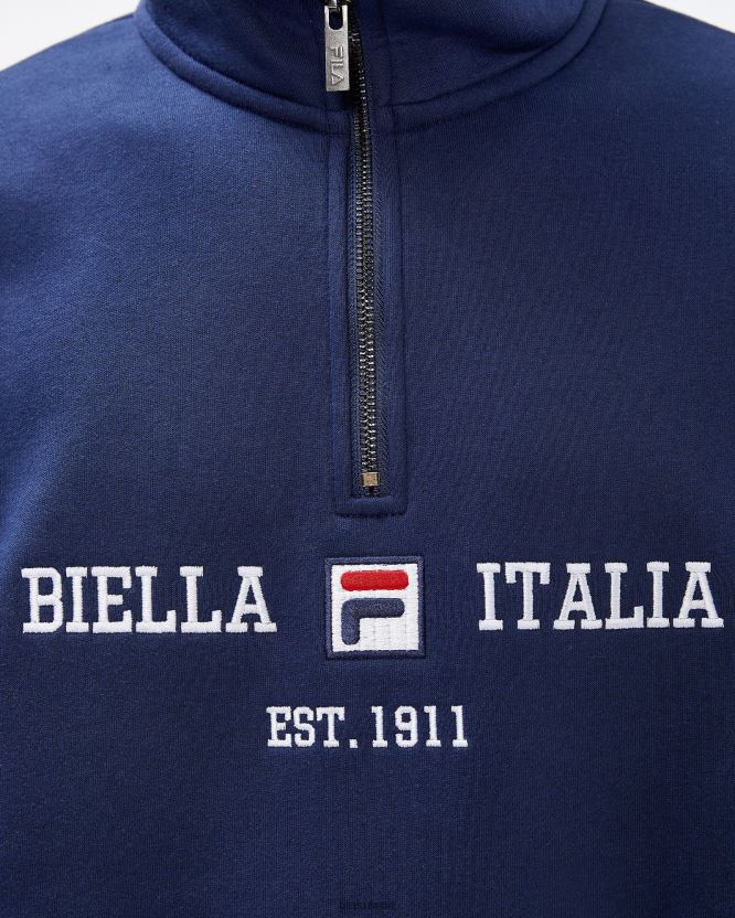 سحاب Aemero QTR للرجال من New Navy Fila BX00H42595 البحرية الجديدة FILA