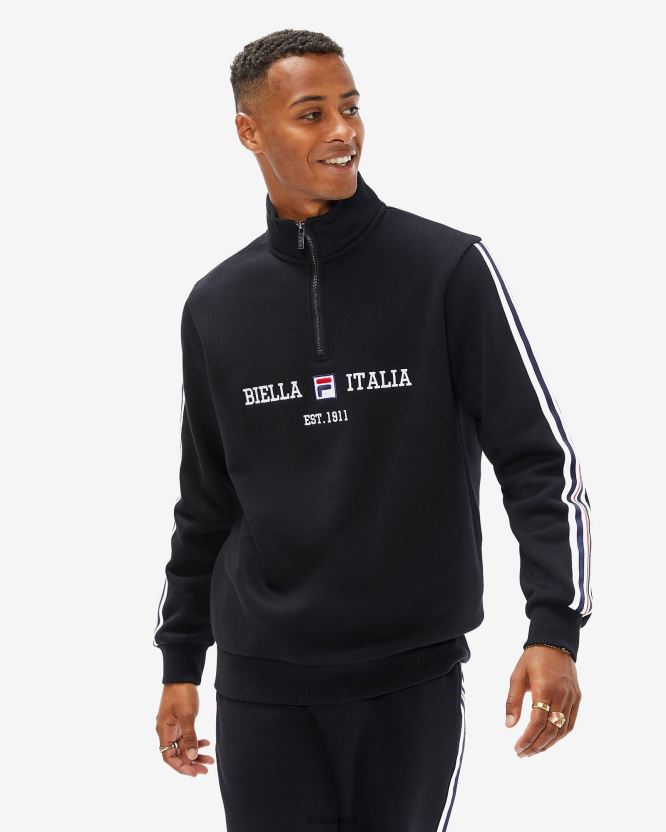 حذاء Aemero QTR Zip Fila للرجال باللون الأسود BX00H42594 أسود FILA