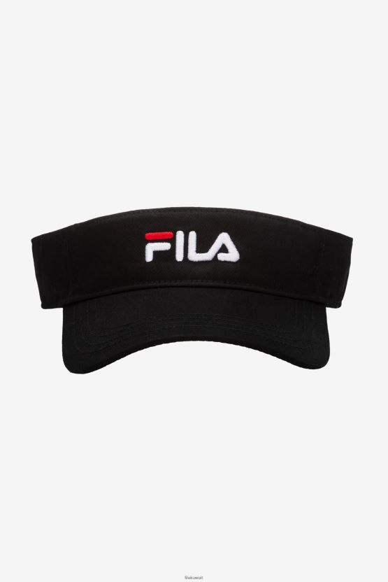 قناع فيلا أسود مطرز BX00H41005 أسود FILA