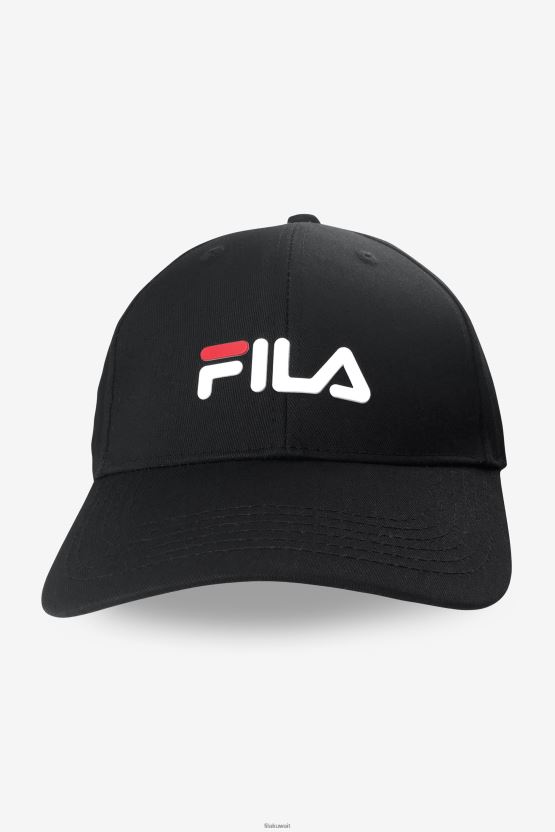 قبعة أبي فيلا سوداء BX00H41023 أسود FILA