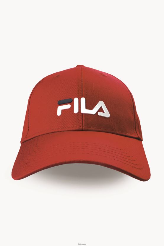 فيلا صينية قبعة أبي حمراء BX00H41024 com.chinesered FILA