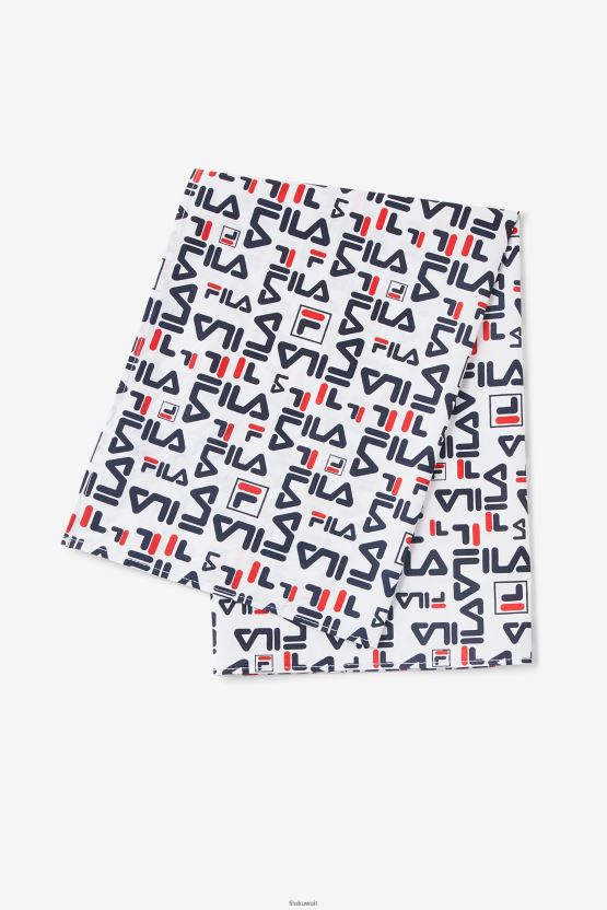 تكرار الشعار باندانا فيلا أبيض متعدد BX00H41034 أبيض متعدد FILA