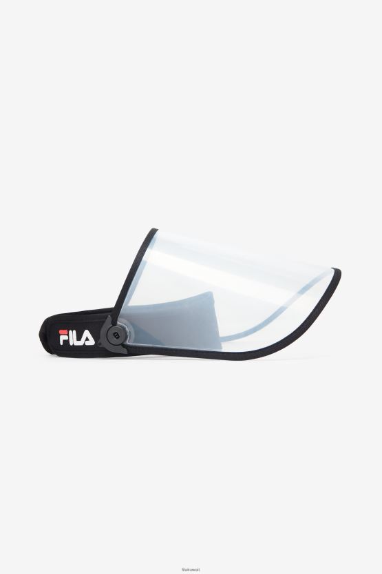 فيلا درع الوجه من البلاستيك الأسود/الشفاف BX00H41050 أسود/واضح FILA
