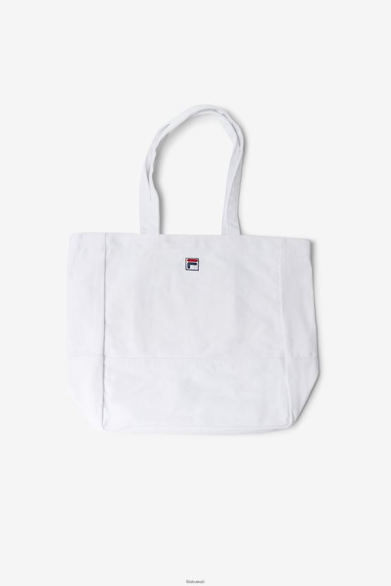 حقيبة حمل أساسية باللون الأبيض BX00H41064 أبيض FILA