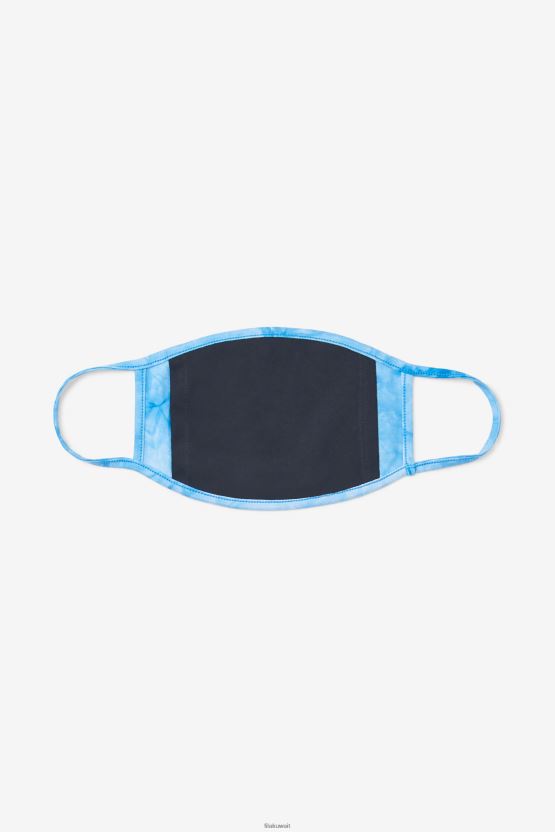 قناع وجه صبغ ربطة عنق باللون الأزرق الفاتح BX00H41065 صبغة ربطة عنق زرقاء فاتحة FILA