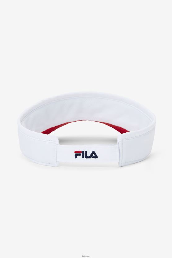 قناع كرة المخلل فيلا أبيض/أحمر BX00H41130 أبيض/أحمر FILA