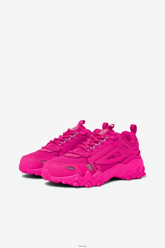 حذاء أوكمونت تي آر فيلا بينك جلو للسيدات BX00H41292 الوردي جلو FILA