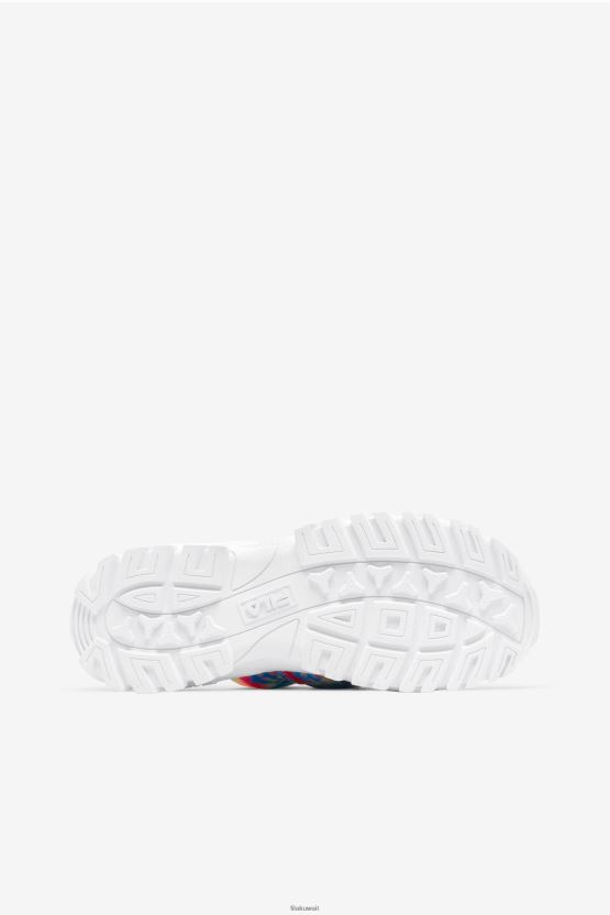 فيلا منزلق خارجي متعدد الألوان/أبيض/وردي للسيدات من جلو BX00H41356 متعدد/أبيض/وردي glo FILA