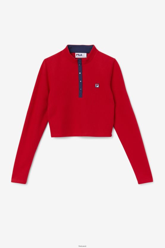 فيلا جوزي أحمر بنصف سحاب علوي BX00H41390 أحمر FILA