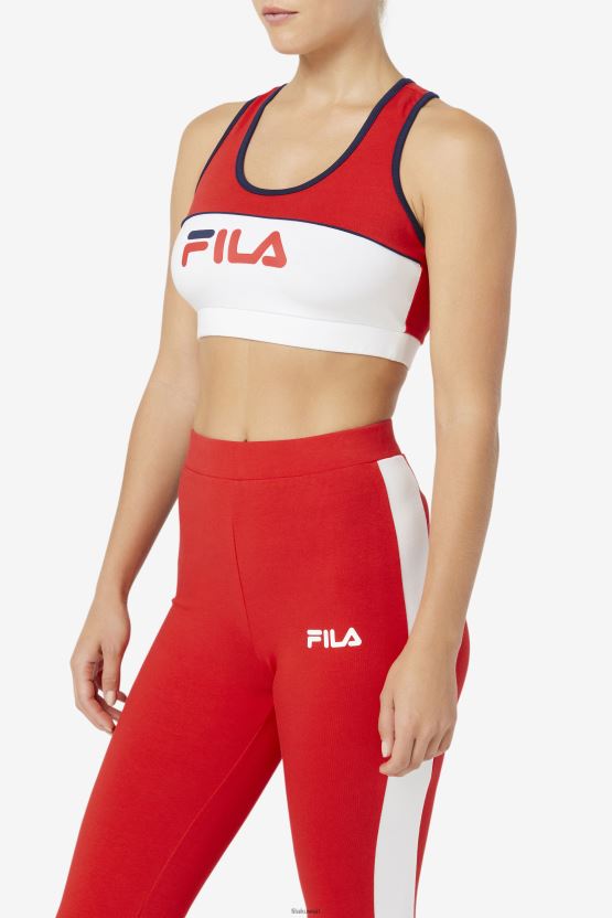 حمالة صدر فيلا كايري باللون الأحمر BX00H41441 أحمر FILA