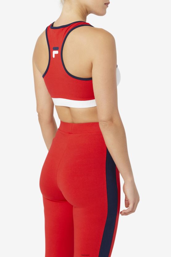 حمالة صدر فيلا كايري باللون الأحمر BX00H41441 أحمر FILA